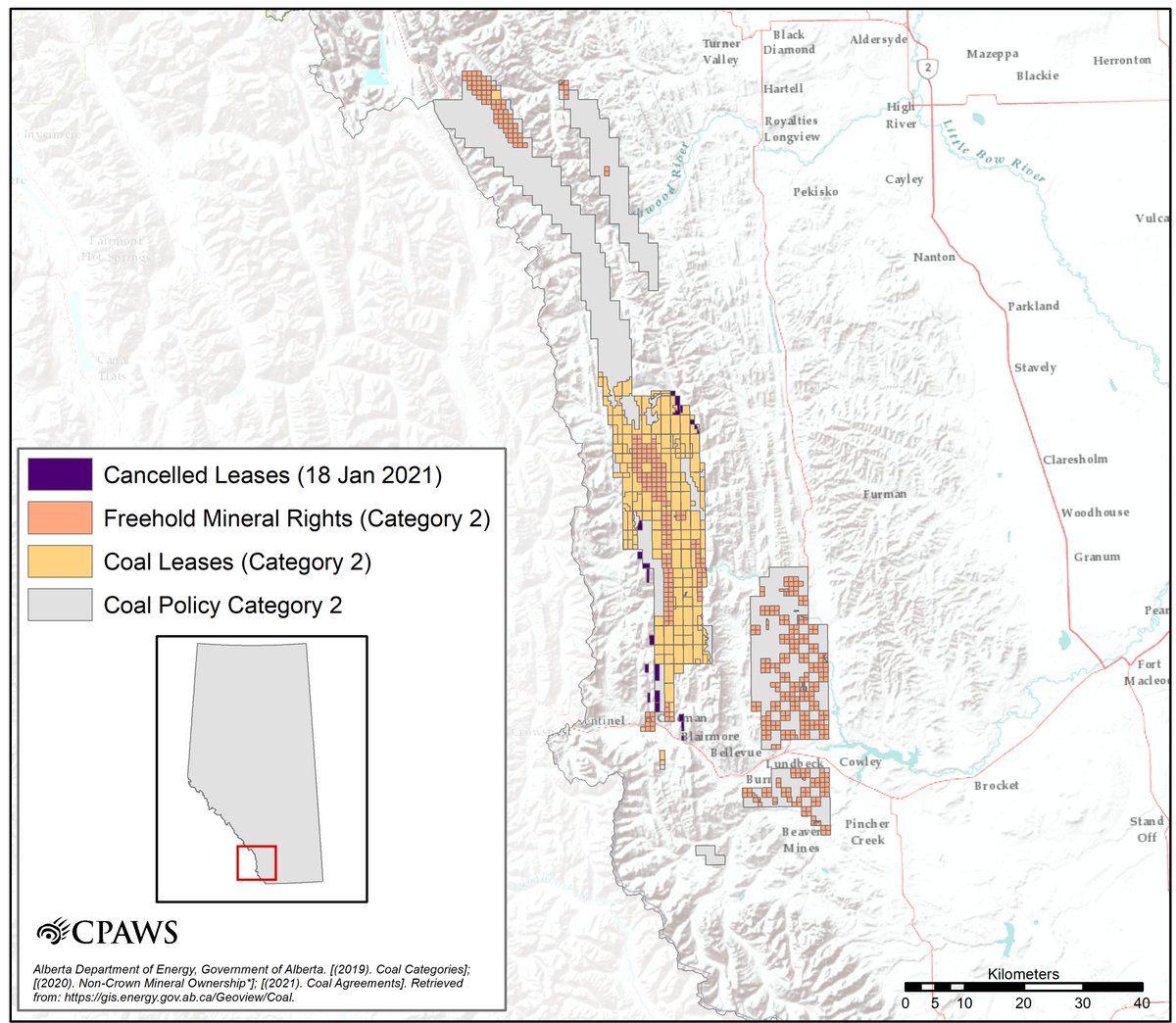 Too little, too late: “Pause” on new coal leases fails to address ongoing threat of coal development in Alberta’s Rocky Mountains. Read our press release below. #AbLeg #NoToCoalAB