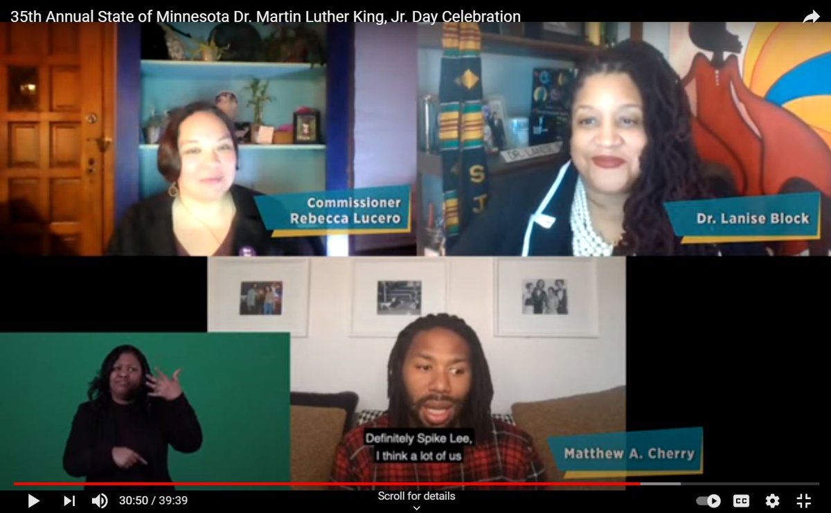 MNCommerce's tweet image. Dr. Martin Luther King Jr. believed in a just and loving world. To get there, we need bold action and we need one another. Honor Dr. King’s legacy: Watch the #MNMLK Celebration w @GovTimWalz @LtGovFlanagan and many other diverse voices:  youtu.be/tw8T60LclH4