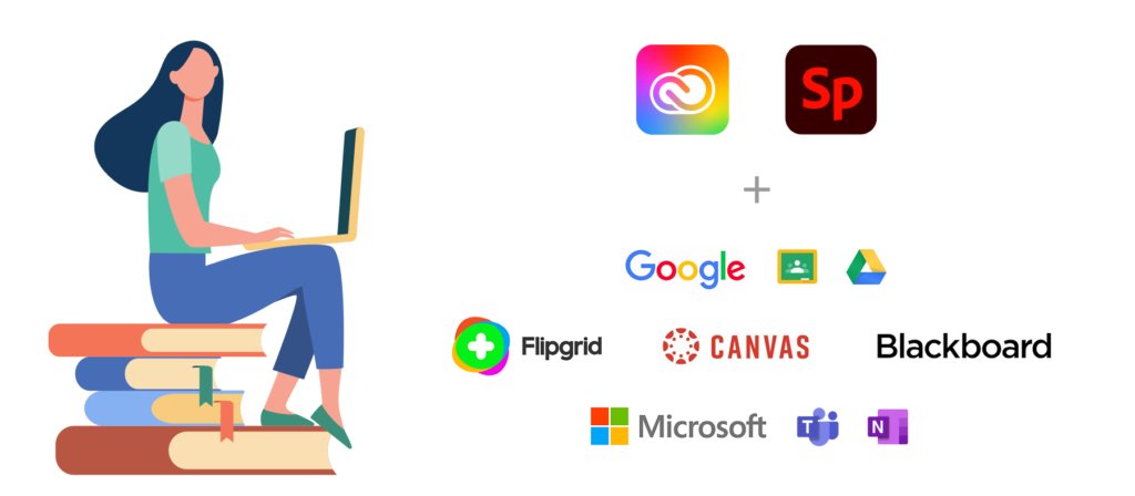 Better Together: Integrate Adobe Apps with Your School's Favorite Productivity Tools | Adobe Spark blog.adobespark.com/2020/12/03/bet…