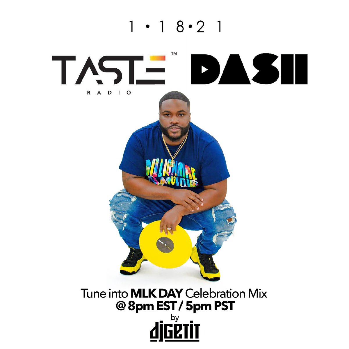 I’m rocking the airwaves NOW‼️🗣 pull up to <a href="/tasteradio1/">Taste Radio</a>  on <a href="/DASHRADIO1/">DASH RADIO</a> and turn the boy up  🔥🔥🔥