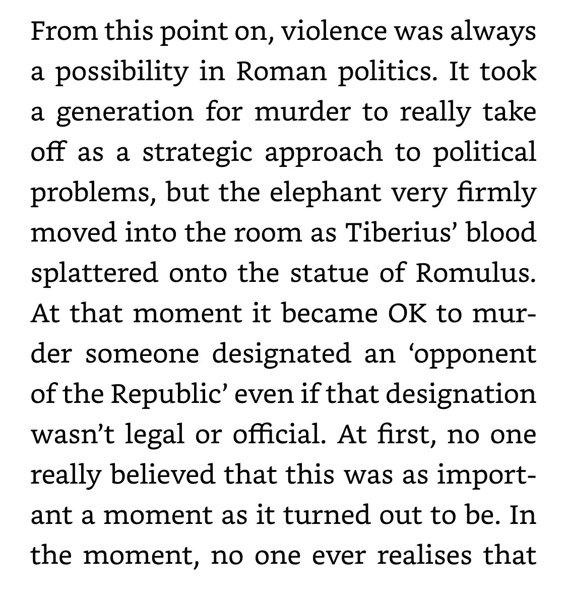 Granted this is about the Gracchi, who were cool, but still... 