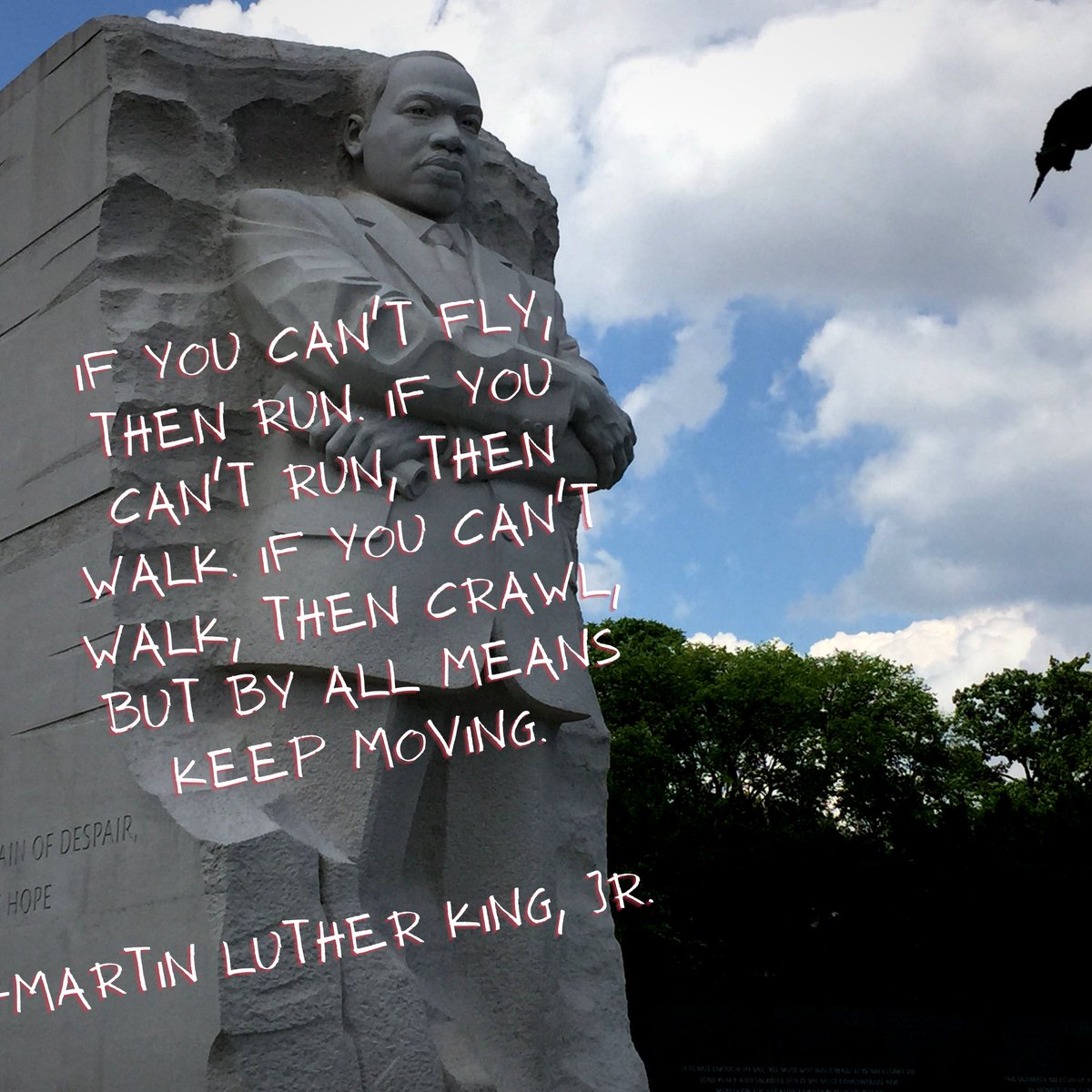 Today we remember a wonderfully kind and passionate minister whose spirit will forever be missed. We hope your Monday/holiday is full of remembrance and peace in recognition of this lovely human.