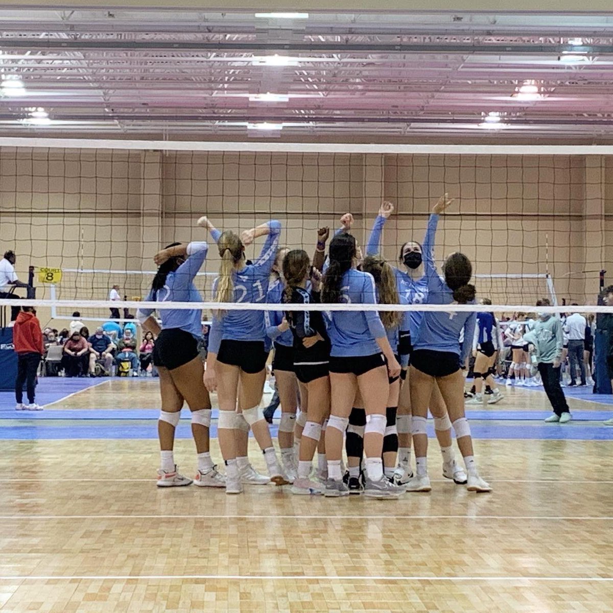 NCAcademyVB's tweet photo. Your 2021 17 Open Winter Bump Champions - #Academy17Crystal!!! And did it all without dropping a set 😉 great weekend ladies 🏆 #ncacademyfamily #weareacademy https://t.co/DFURTx7osI
