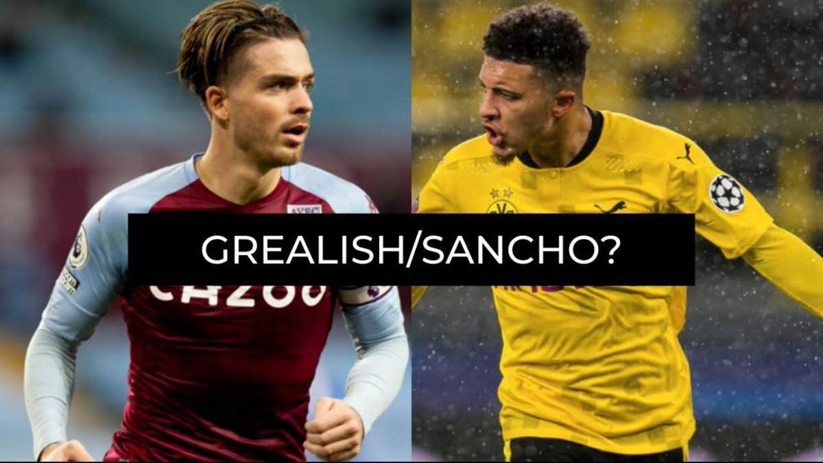 #Sancho #Grealish #MUFC
If you have to chose one player between Jack Grealish and Jadon Sancho, who would you choose?
https://t.co/POrVCCywhi https://t.co/NiQ09z8rlj