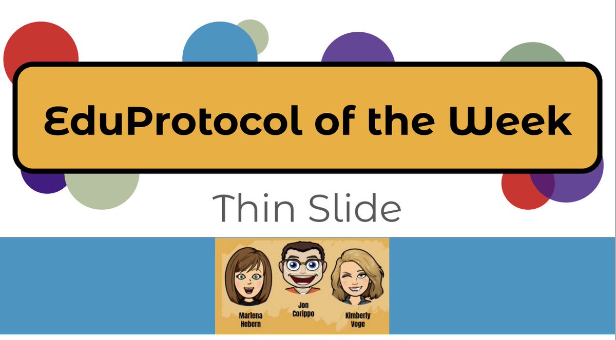 KVoge71's tweet photo. How will you use THIN SLIDES this week? @eduprotocols #eduprotocols LEARN, DO, SHARE https://t.co/QM30WaFsHk https://t.co/eyboFu2Vgp