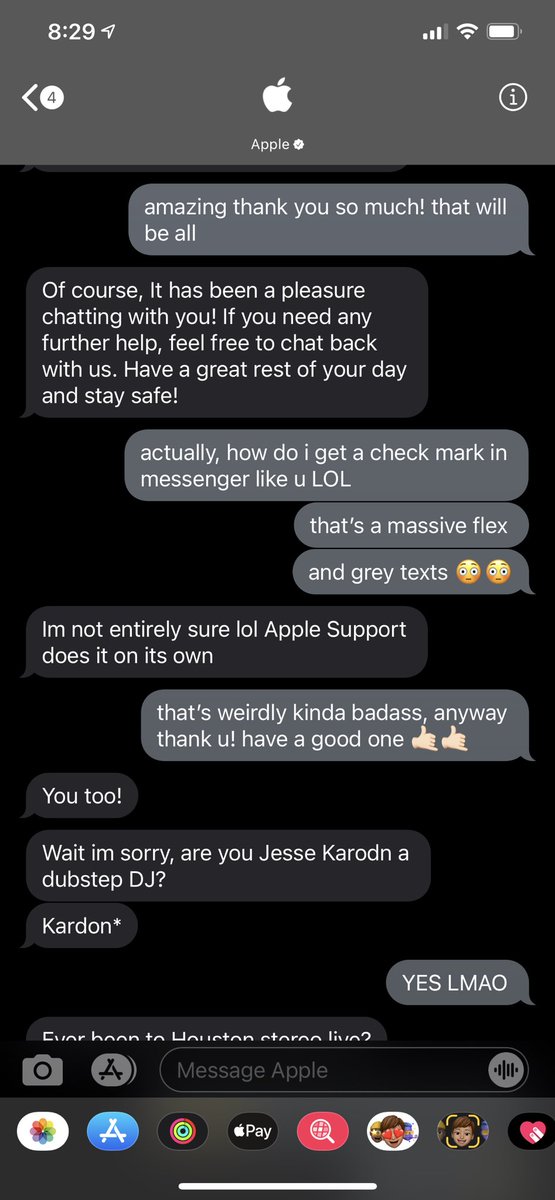 Subtronics's tweet image. BRO FUCKIN APPLE TECH SUPPORT LOLOLOL
