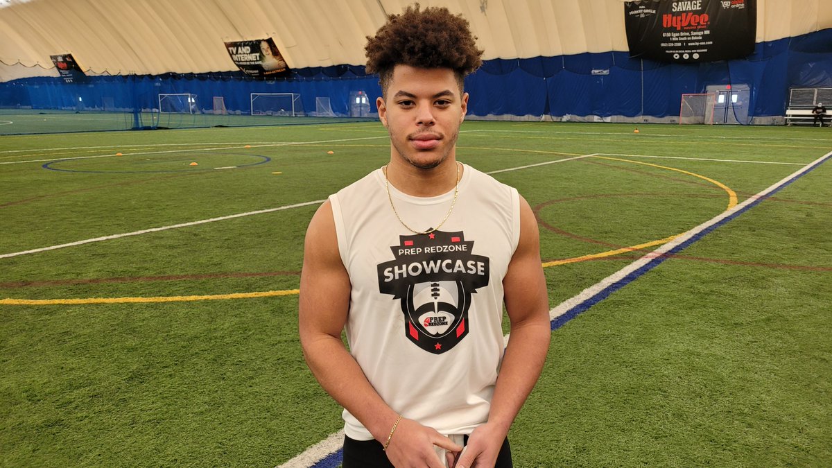 Ryan Burns (@ryanburnsmn) on Twitter photo Some of my other favorites from today's <a href="/PrepRedzoneMN/">Prep Redzone Minnesota</a> showcase were:
2022 Buffalo (6-7, 275) OT <a href="/ColeMadsen3/">Cole Madsen</a>
2022 Mankato West WR <a href="/MekhiCollins2/">Mekhi Collins</a>
2022 Princeton ATH <a href="/HaydnStay/">haydn stay</a>
2022 Ellsworth RB <a href="/MaxGrand6/">Max Grand</a> Some of my other favorites from today's <a href="/PrepRedzoneMN/">Prep Redzone Minnesota</a> showcase were:
2022 Buffalo (6-7, 275) OT <a href="/ColeMadsen3/">Cole Madsen</a>
2022 Mankato West WR <a href="/MekhiCollins2/">Mekhi Collins</a>
2022 Princeton ATH <a href="/HaydnStay/">haydn stay</a>
2022 Ellsworth RB <a href="/MaxGrand6/">Max Grand</a>