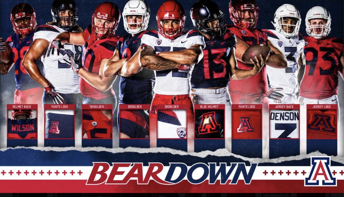 After a great conversation with <a href="/FBCoachDBrown/">Don Brown</a> <a href="/rickyhunley/">Ricky Hunley</a>  <a href="/CoachJeddFisch/">Jedd Fisch</a> I am blessed to receive an Offer from the University of Arizona <a href="/ArizonaFBall/">Arizona Football</a>!!!