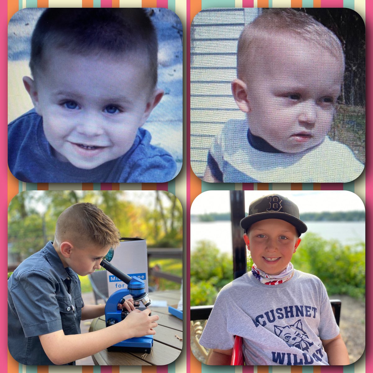 MattTrahan5's tweet photo. My dad was kind enough to give us an external hard drive with thousands of pictures and video. The best gift ever!! Thanks @arttrahan119 #theygrow2fast https://t.co/1ESUrpRa4t