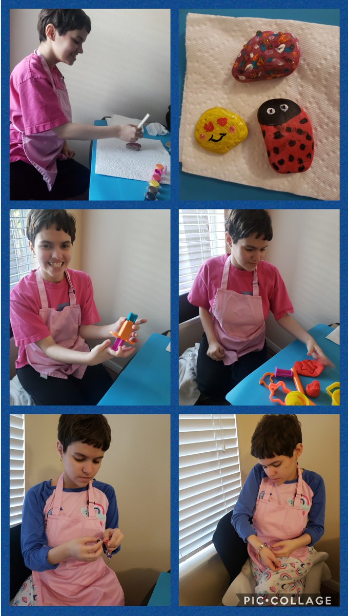 Anlyacosta's tweet photo. We enjoyed our long weekend! We visited the Museum of Fine Arts and enjoyed arts and crafts at home. Love to see her smile!💙 https://t.co/4YV45kfqhU