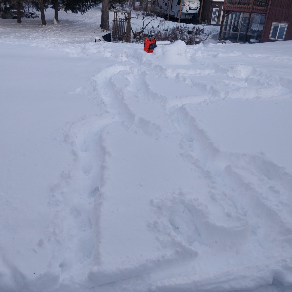 ngallagherOCSB's tweet photo. St. Catherine students are making SNOW MAZES! #dailyhealthychallenge @StCatherineOCSB https://t.co/OccaOXPluZ