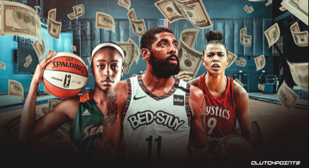 7) This past year, when COVID-19 hit & WNBA players feared opting out due to a lack of financial assistance, Kyrie Irving stepped up.Irving donated $1.5M to help pay the salary of WNBA players who didn't want to play.Keep in mind, that's more than WNBA team owners did.