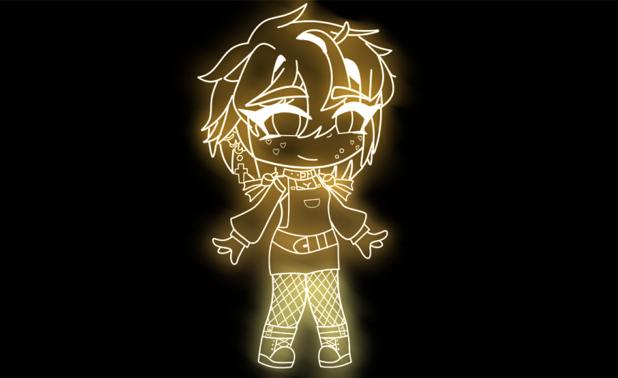 hatsunaky's tweet photo. Primera vez que hago el efecto neón :v #Gachalife  #GachaClub  #Gacha #edits  #Efectoneon https://t.co/QW3sB5Obvs
