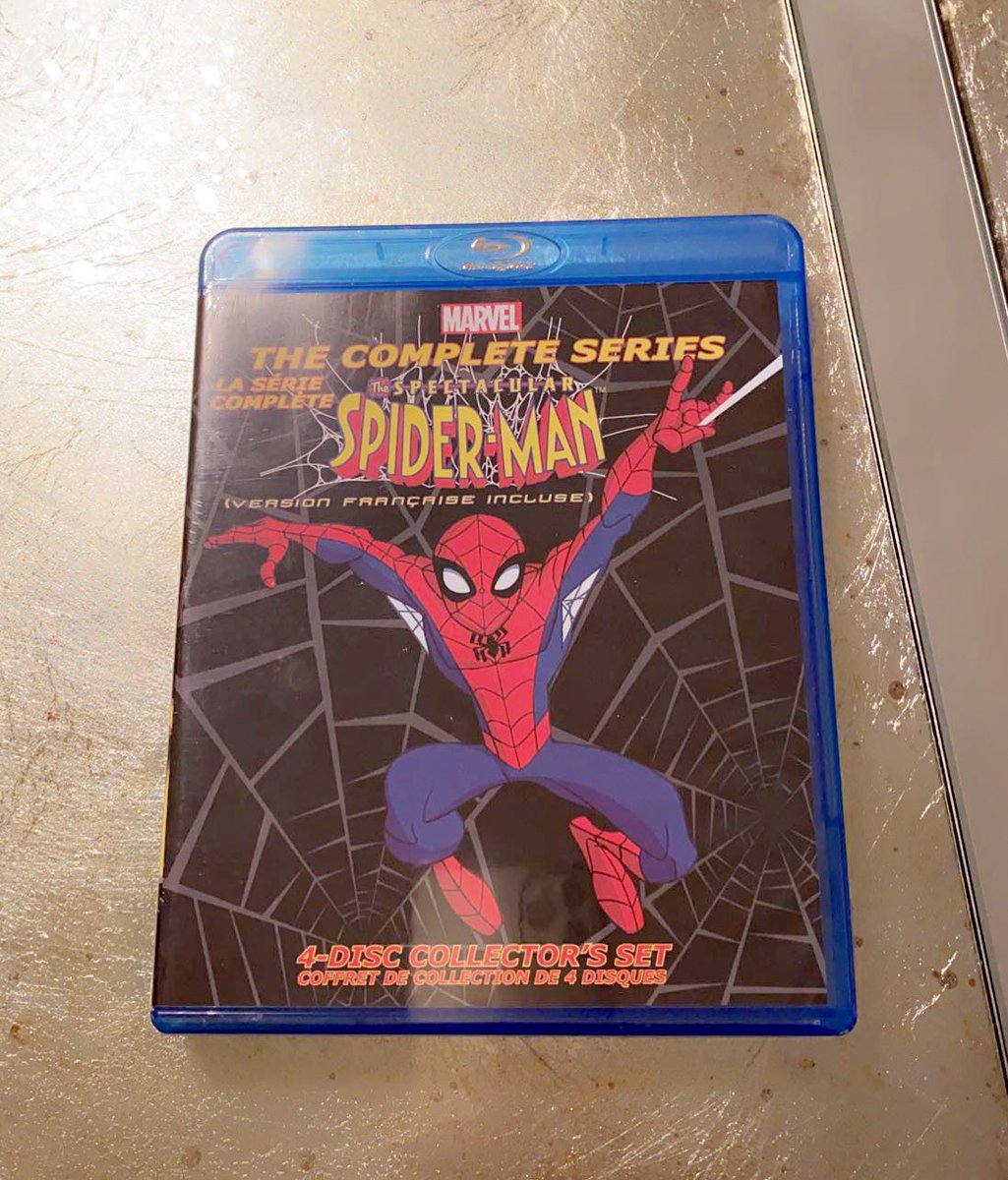 RT @REAL_EARTH_9811: I finally have Spectacular Spider-Man on Blu-Ray!!

#SaveSpectacularSpiderMan https://t.co/6XekL9oKAf