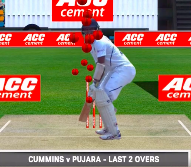 joybhattacharj's tweet image. This is what Pujara is facing!