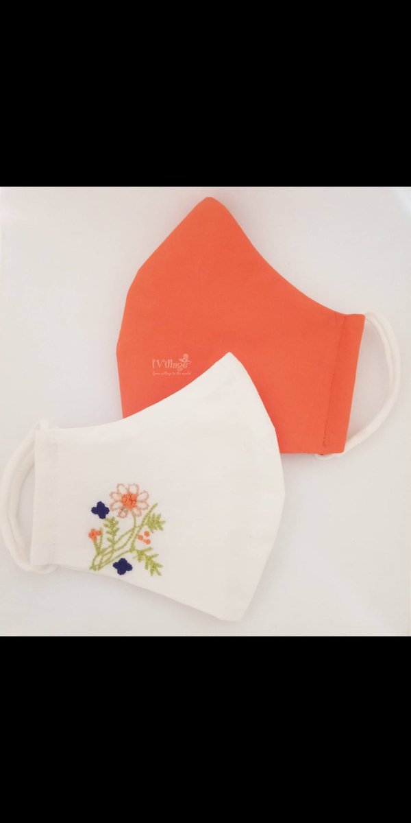 TAHSEEN52401748's tweet photo. #SHECOProduct #ProductForSale
Embroidery Organic Cotton Masks
Brand - iVillage These masks are made with utmost care and love by women in the rural sector Set of 2- β Handmade masks Organic Cotton Washable Reusable With Filter
Please note: All masks are made with pure cotton https://t.co/zbwF8Jb87o