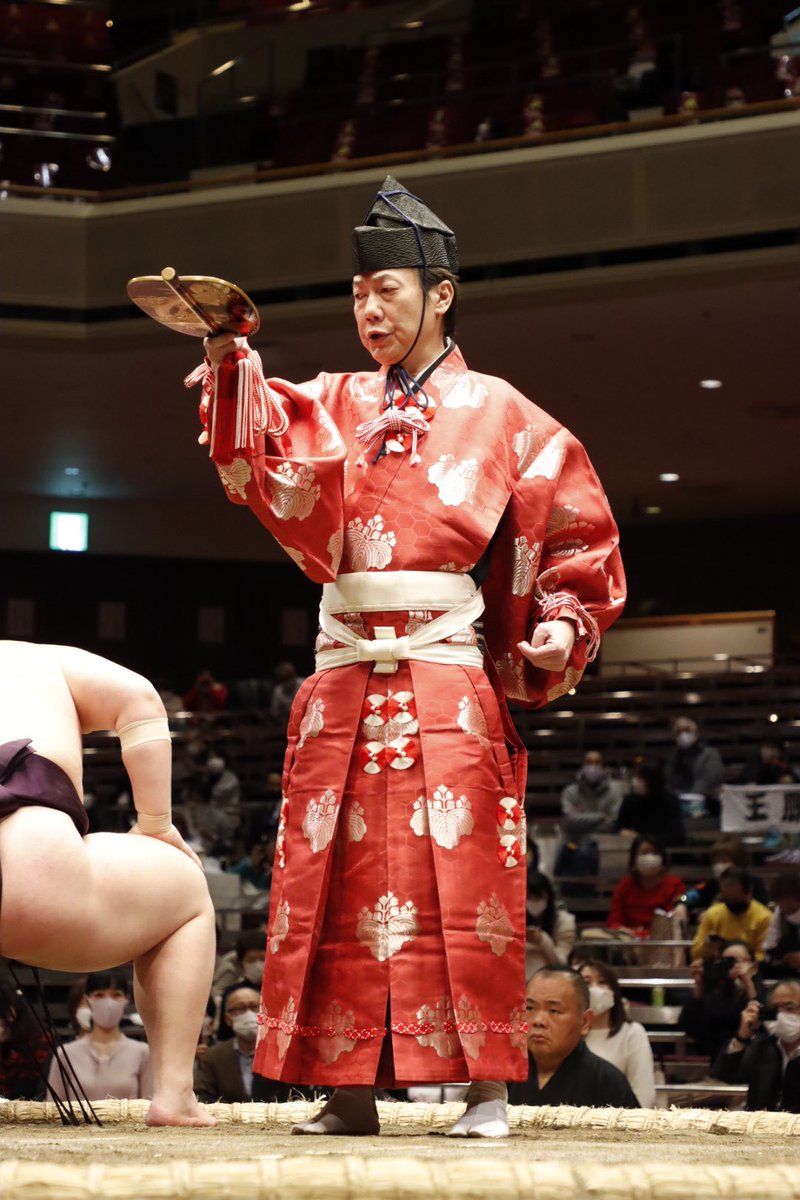 巡業中 横綱 手数入 許可状 式守鬼一郎 後の(第24代 木村庄之助 巡業中 横綱 手数入 許可状 式守鬼一郎 後の(第24代 木村庄之助