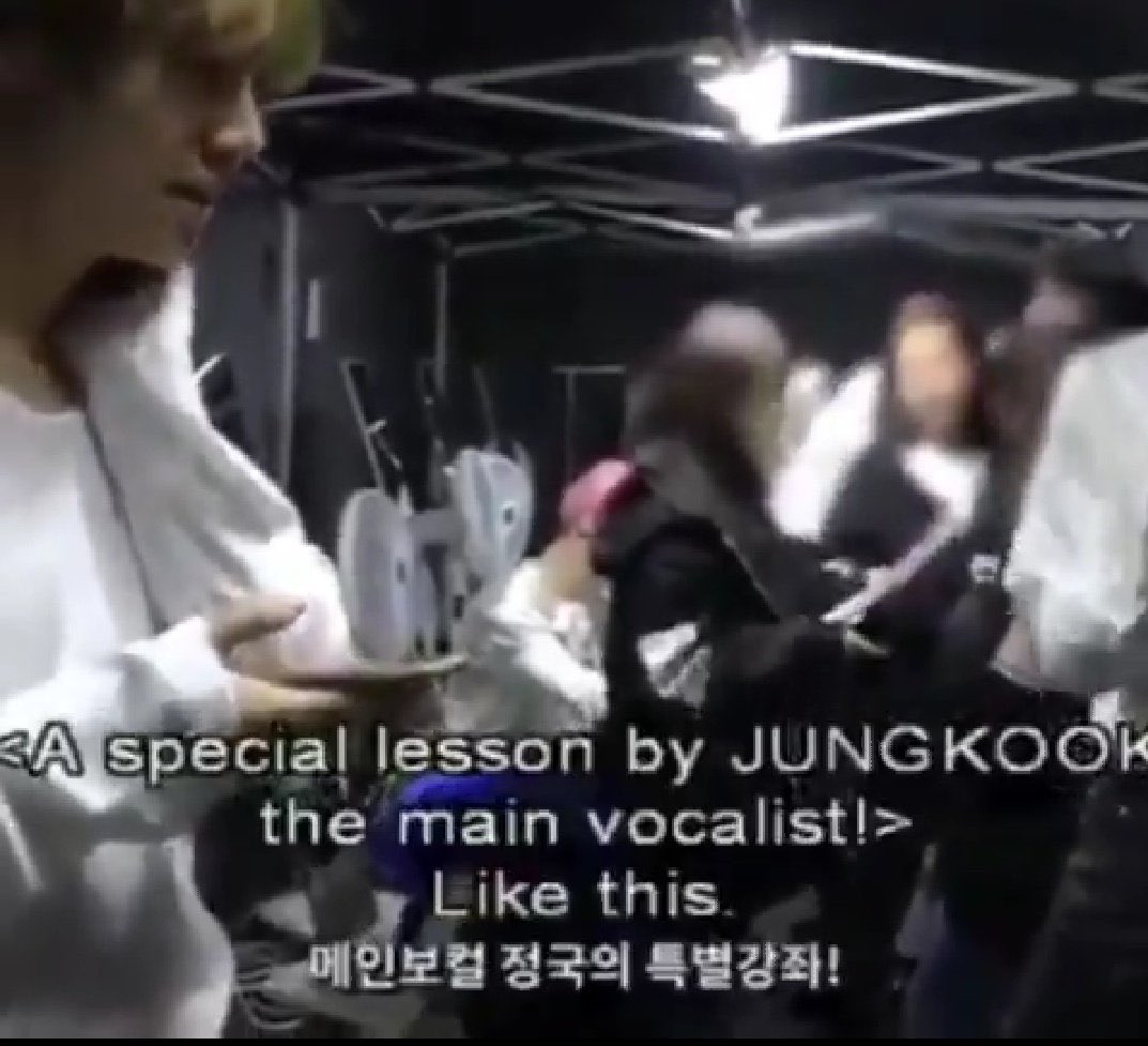 a reminder from bh that Jeon Jungkook is the Main Vocalist. (1st ss is the latest -break the silence movie commentary)