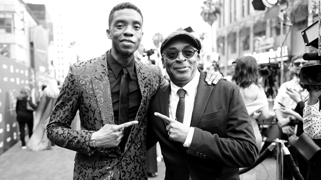 Spike Lee remembers Chadwick Boseman while accepting the American Cinematheque honor https://t.co/r2mKlTF69e via @cnn https://t.co/5tQ5Mc5Asc