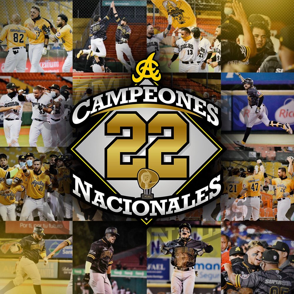 aguilascibaenas's tweet photo. República Dominicana 🇩🇴 aquí están los 22 veces Campeones Nacionales.

¡Las Águilas Son Las Águilas! https://t.co/MwUCkITNKF