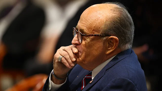 thehill's tweet photo. Giuliani used provisional ballot to vote in 2020 election, same method he disparaged in fighting to overturn results https://t.co/pQfUsgv0iU https://t.co/6EP0qDxmzh