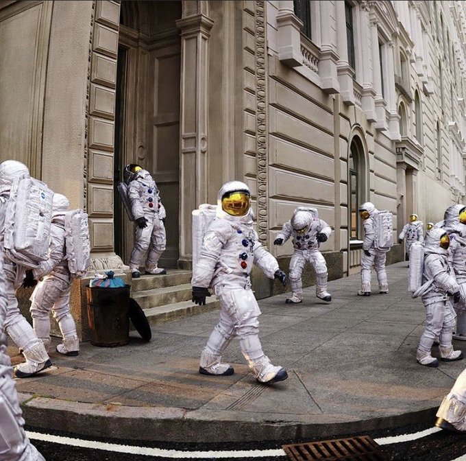 No. Not down here. Up There.