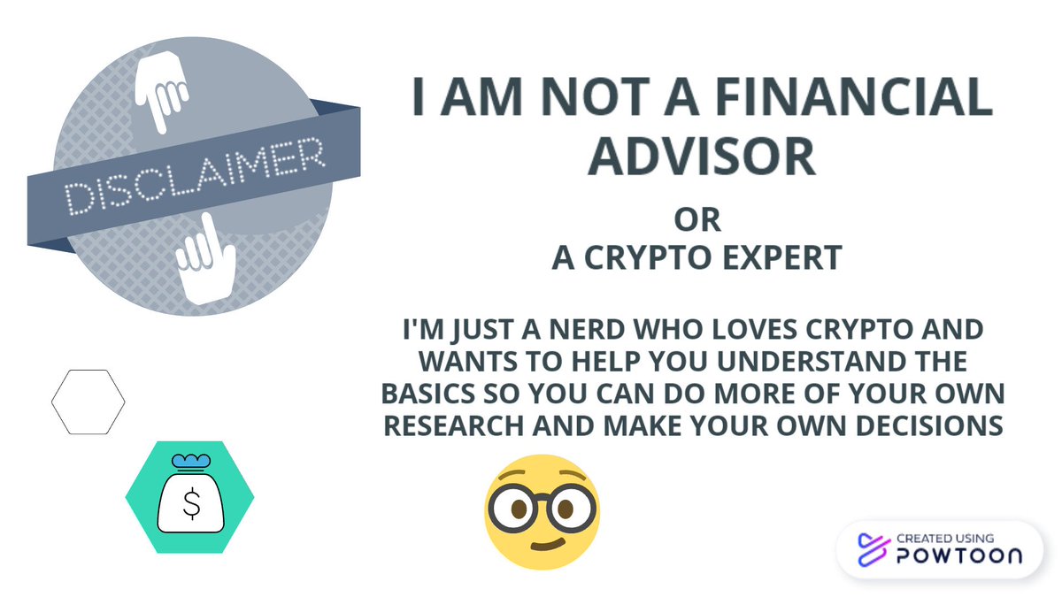 I would like to start this thread off by stating that I am NOT a financial advisor or a crypto expert.I'm just a nerdy nympho who fell down the crypto rabbit hole, now sharing what I do know so you can learn more and make informed decisons.