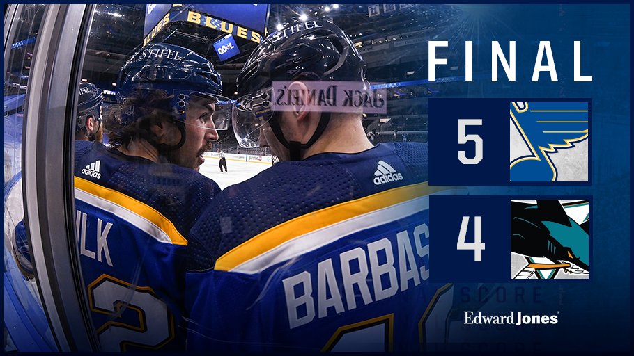 StLouisBlues's tweet image. BACK IN THE WIN COLUMN!!!! #stlblues