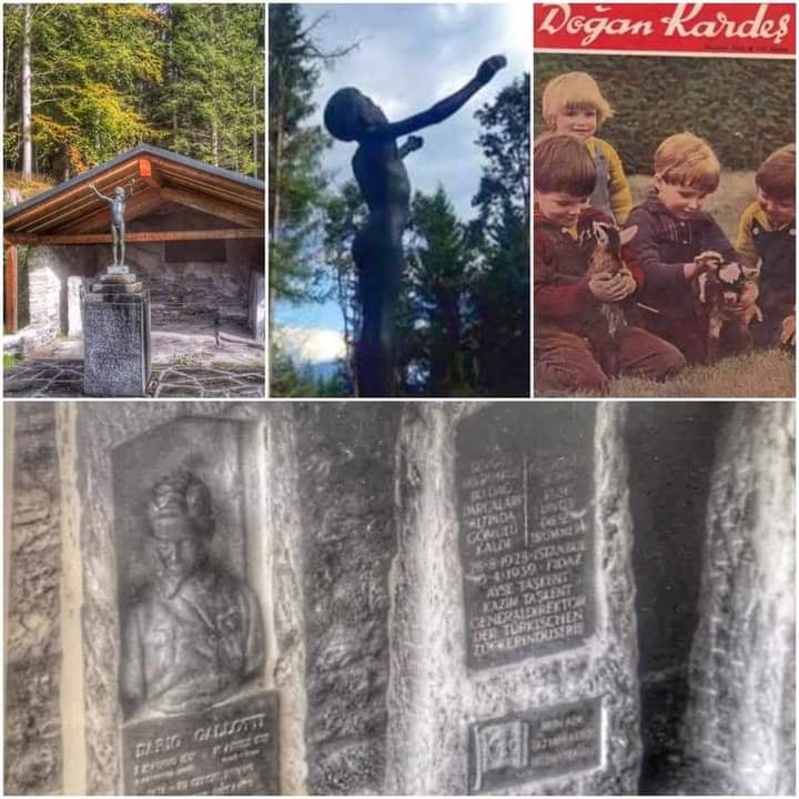 DOĞAN KARDEŞ        

       İsviçre'de Flims kasabası, kasabada bir heykel. 14-15 yaşlarında bir çocuk heykeli. Yumruklarını dişlerini şıkmış dağa doğru bakıyor; "aldığın kardeşlerimi ver" diyor.