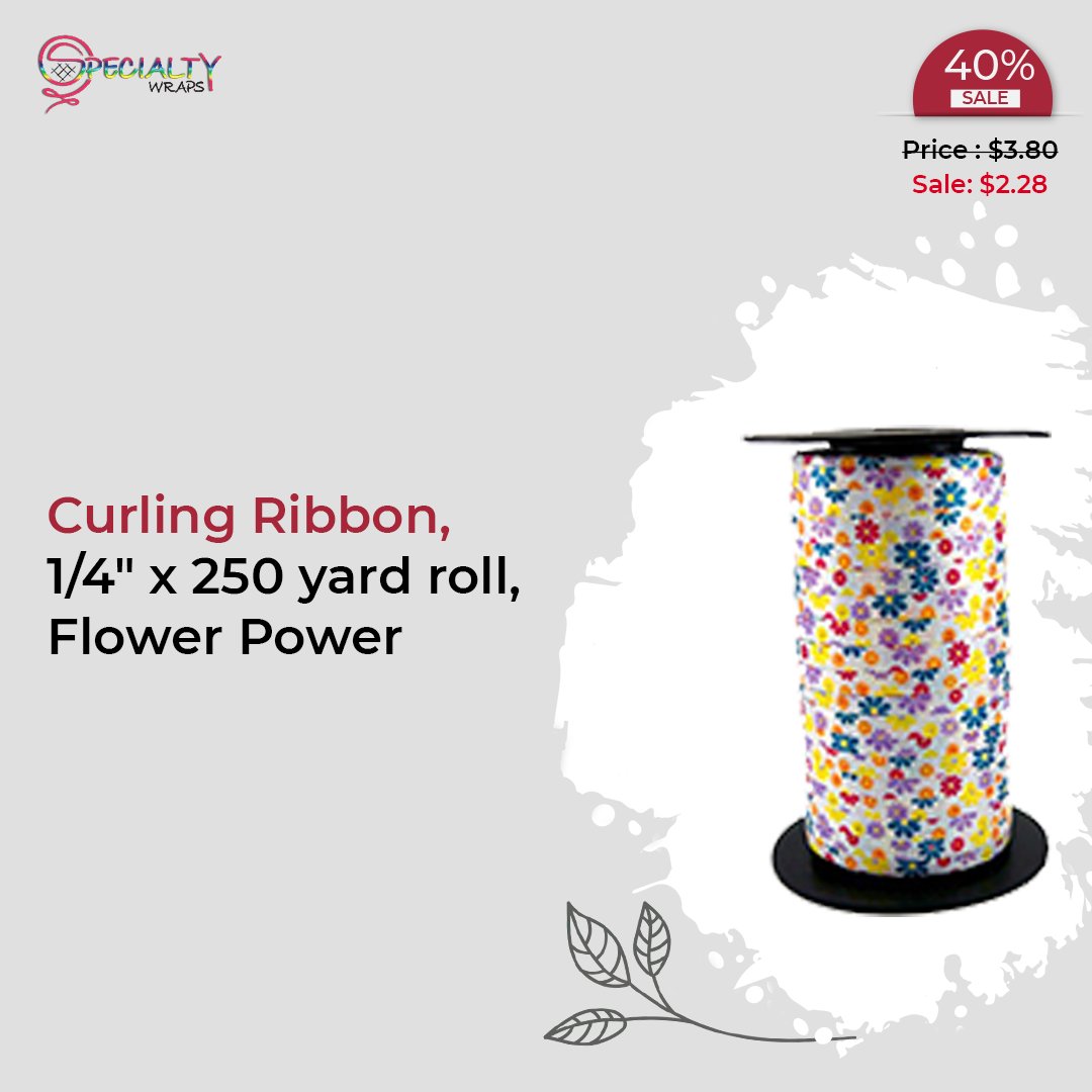 SpecialtyWraps's tweet photo. Adorn gifts and baskets with lively Curling Ribbon and offer a bouncy touch to the gift. Available in 250 yards long roll.
Enjoy 40% discount on wholesale price!
Buy now! https://t.co/2sagNX1jnx
.
.
#ribbonlover #stripedribbon #loveribbon #ribbonblogger #entrywaydecor #ribbon https://t.co/Q97vVqEnAl
