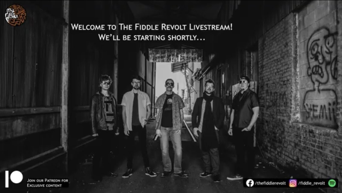 teresaharlow123's tweet photo. The Fiddle Revolt's First Youtube Livestream https://t.co/JgpresPlNY via @YouTube #FreeMusic #Livestream #NewMusic #ConstantLight #YouTube #altrock #alternativerock #fiddle https://t.co/4n7LEBPGek