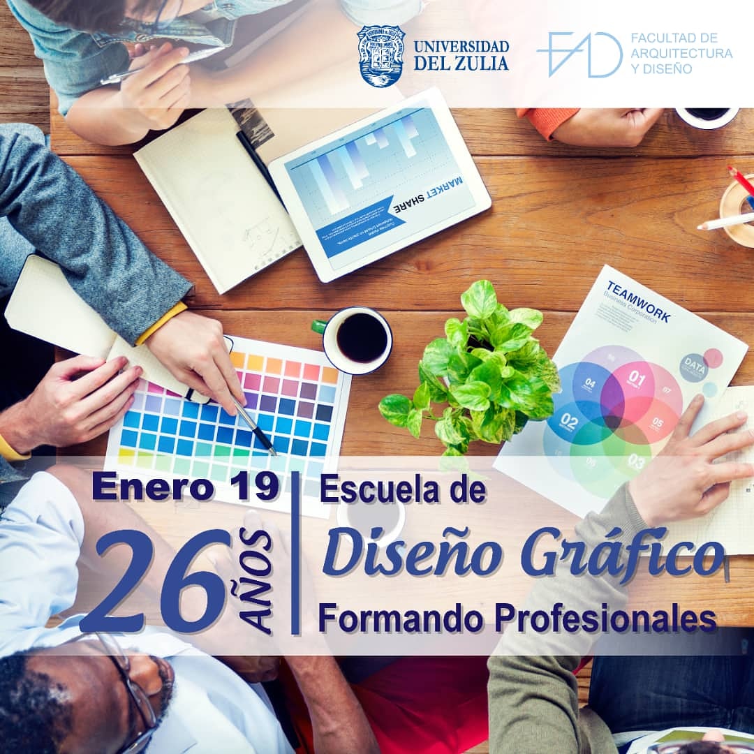 FadLUZ's tweet photo. Hoy, 19/1 la carrera de Diseño Gráfico cumple 26 años. Pese a tropiezos,  es un orgullo confirmar que quienes conforman el Programa de Diseño Gráfico de nuestra @FadLUZ, han forjado una profesión que demuestra una amplia calidad  profesional.
https://t.co/cQ6cKTJRD1 https://t.co/XcltH0p8bA