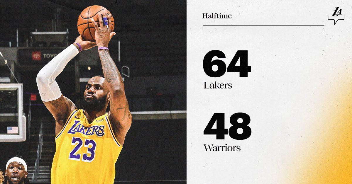 Keep pushing forward. #LakeShow
Dennis Schröder: 18 pts
@MONSTATREZZ: 12 pts (6/6 FG)
@KingJames: 10 pts
@AntDavis23: 8 pts, 8 reb, 7 ast https://t.co/5yvH2j5Kj4