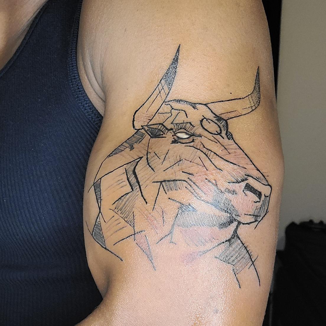 #Taurus #Bullheaded
#nashvilletattoo #tattoo #tattooideas