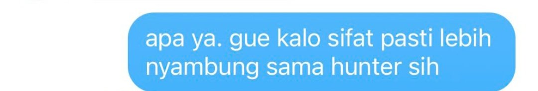 TaeTae4Kookie's tweet photo. @centaurean Jk kyak nyman sma Hunter ya 😥
Klo chatan sma hunter pnjang² gitu, beda klo sma River, dy kayak gk punya bhan utk diobrolin
Gw nyesek sendri ngetik rep ini kampret emang
Tpi Jek, ada alasan lo lbih bgus plih River, krna apa, lo berdua bsa sling melengkapi 😁 #TimRiver https://t.co/4f07ooVE1p