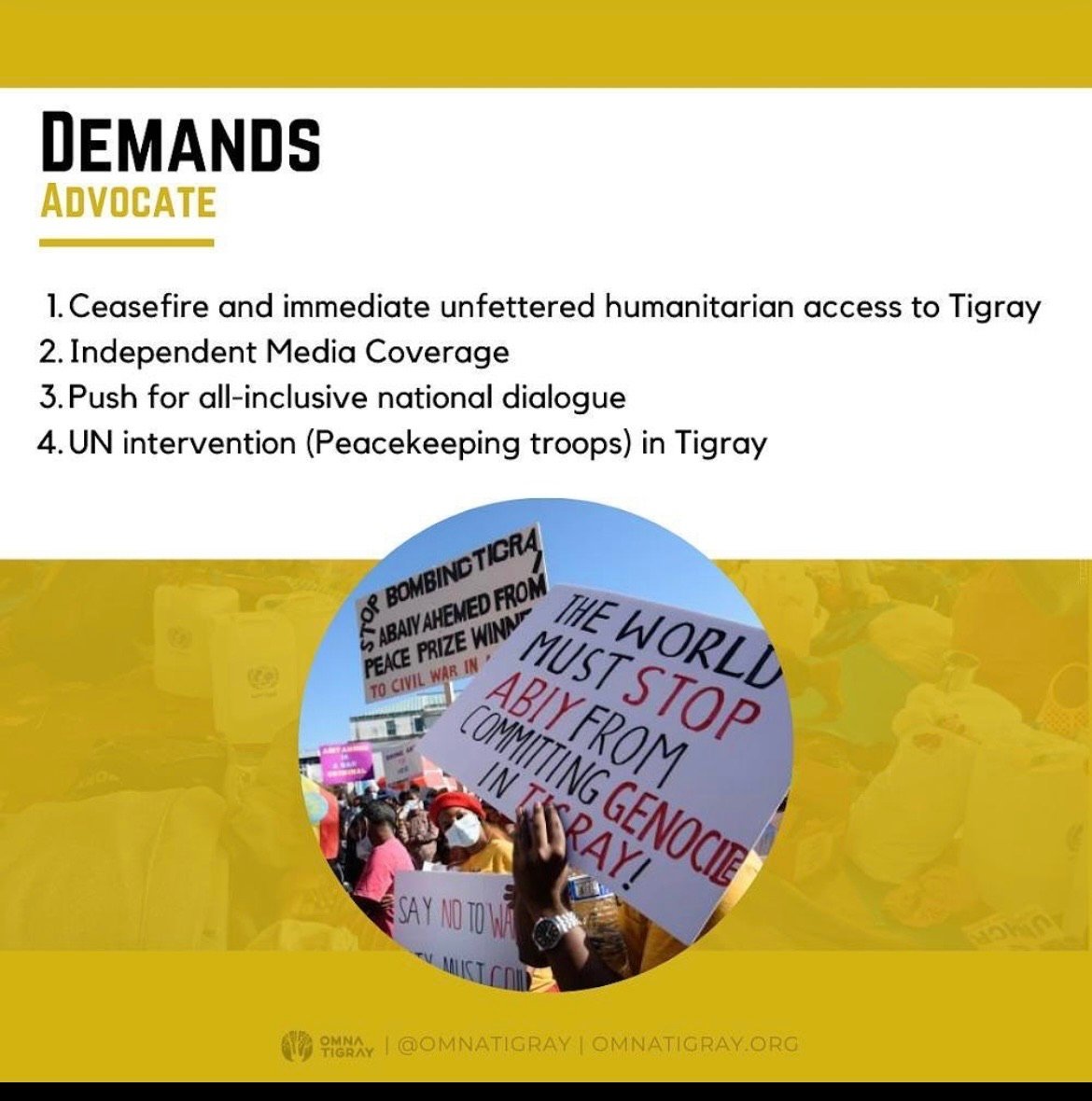 Seeing the Horn of Africa in chaos under @AbiyAhmedAli and Isaias should be alarming to the international community. They are undoing decades of development and peace in the region. We must act before it’s too late. #BidenActNow #UNSC @JoeBiden @LindaT_G