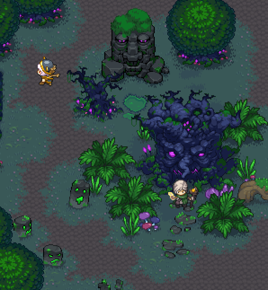 Preview of an upcoming area, Kirrin Forrest
#gamedev #thetanukigame #indiedev #GodotEngine