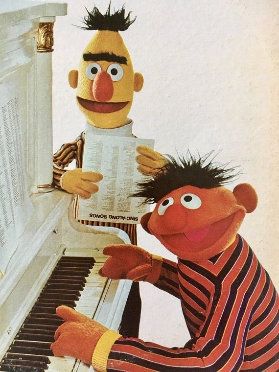 troy and abed as bert and ernie: an incredibly important thread <3