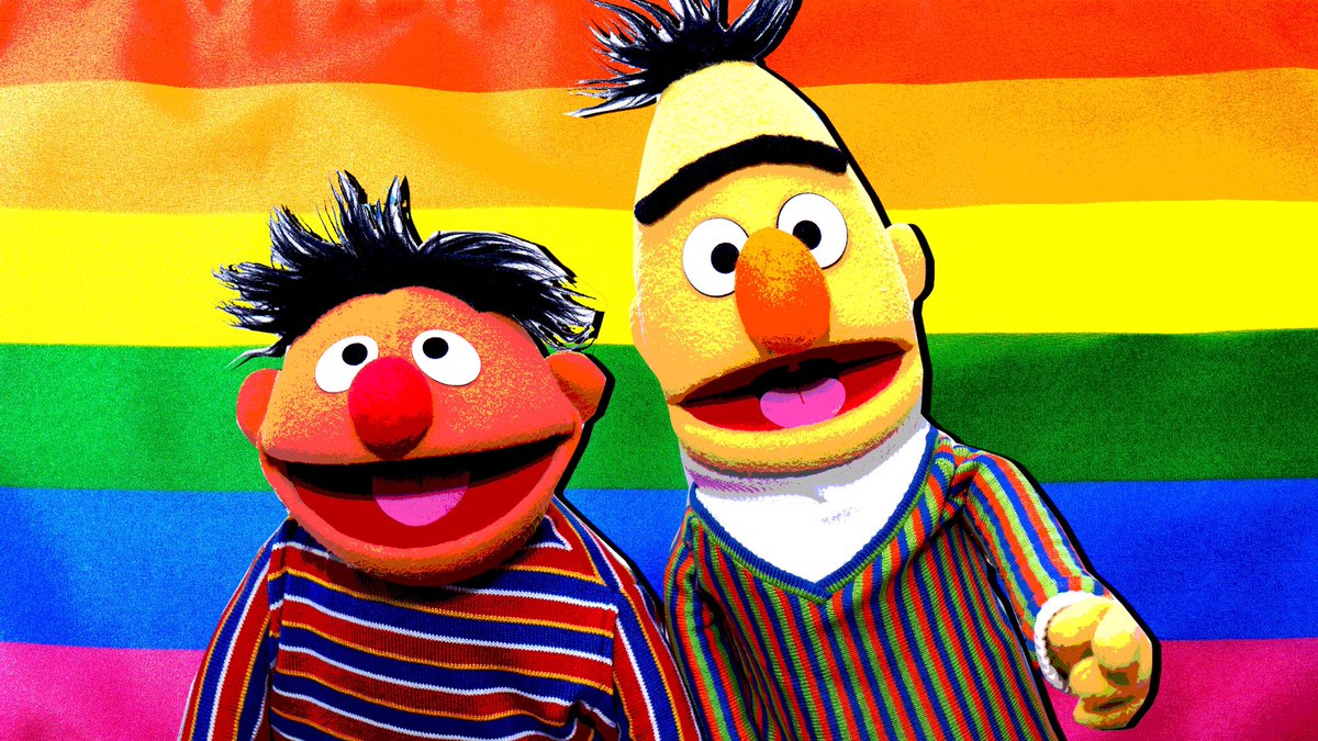 troy and abed as bert and ernie: an incredibly important thread <3