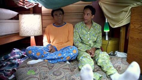 troy and abed as bert and ernie: an incredibly important thread <3