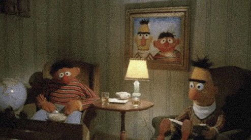 troy and abed as bert and ernie: an incredibly important thread <3