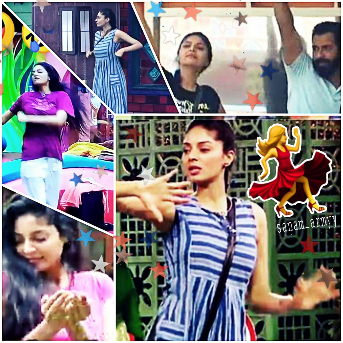  #sanam dancing vibes  #MakkalManathilSanam  @SamSanamShetty1