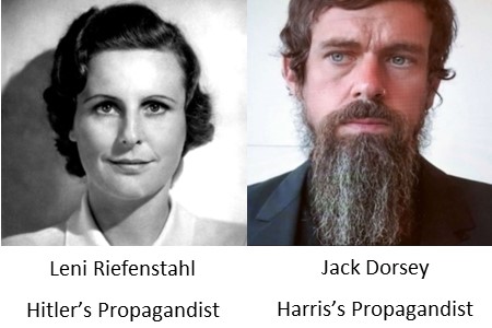 Here is my prediction. By March, <a href="/JoeBiden/">Joe Biden</a>  will be forced from office by <a href="/KamalaHarris/">Kamala Harris</a>. We will see <a href="/AOC/">Alexandria Ocasio-Cortez</a> start the push to 'reign in' the media and <a href="/jack/">jack</a> will curate the image of grand savior, like Riefenstahl did for Hitler.