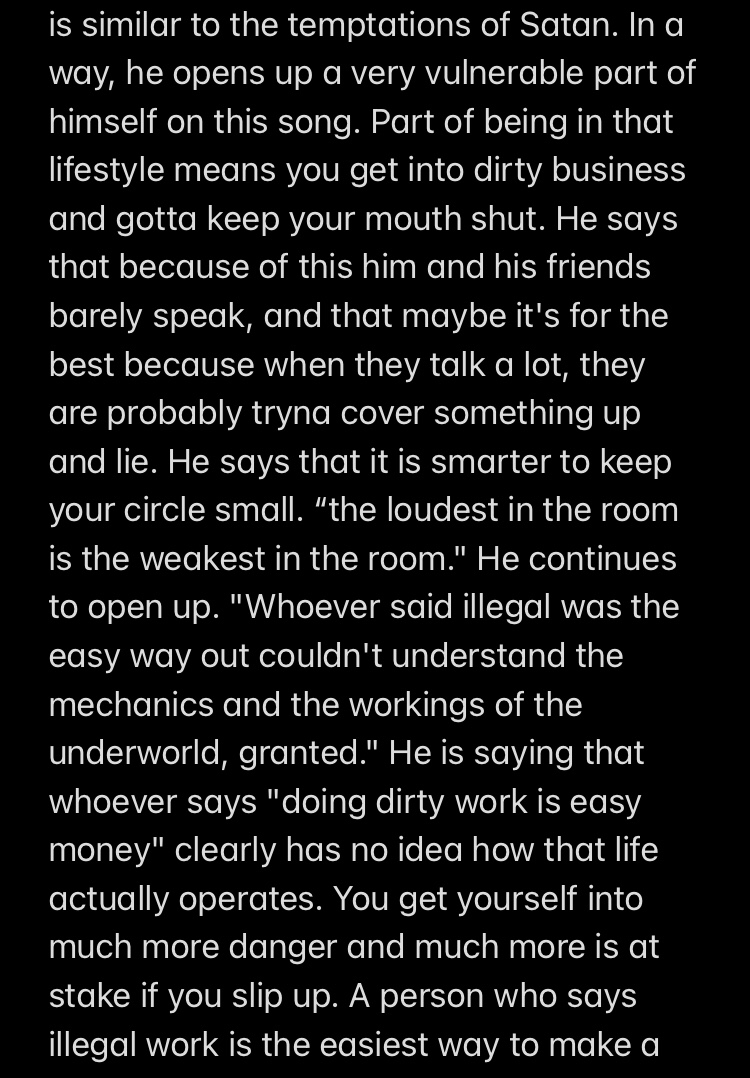 Lyrics - Continued ( @iamstillpunch video mentioned in the 3rd card)