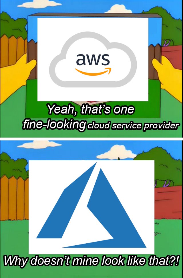 YourBoiDeano's tweet photo. FRESH OC #Azure #AWS #Cloud #CloudComputing #AhYes https://t.co/qMPBgxXwof
