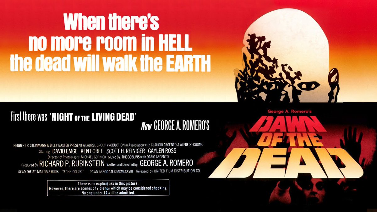 Review coming soon #LRHSpod #DawnOfTheDead #Romero #horror #podcast