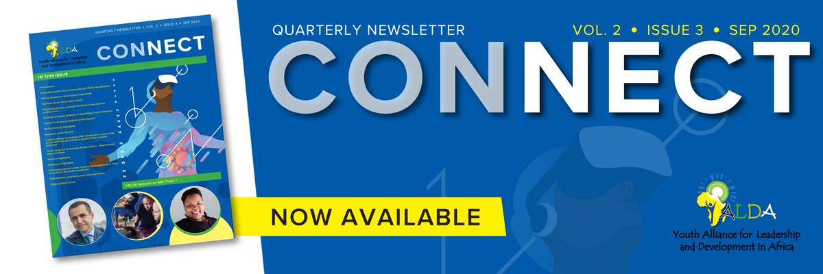 yaldafrica's tweet photo. We are excited to introduce the latest YALDA quarterly newsletter. You can access it here: https://t.co/rZciLCU7AQ
For previous editions, visit: https://t.co/fUpMCLJg4x
#AreYouAware
#YALDAYourPlug
#DoNotMissOut
#YALDAEmpowers
#ConnectWithYALDA https://t.co/ZRVScOvBxf