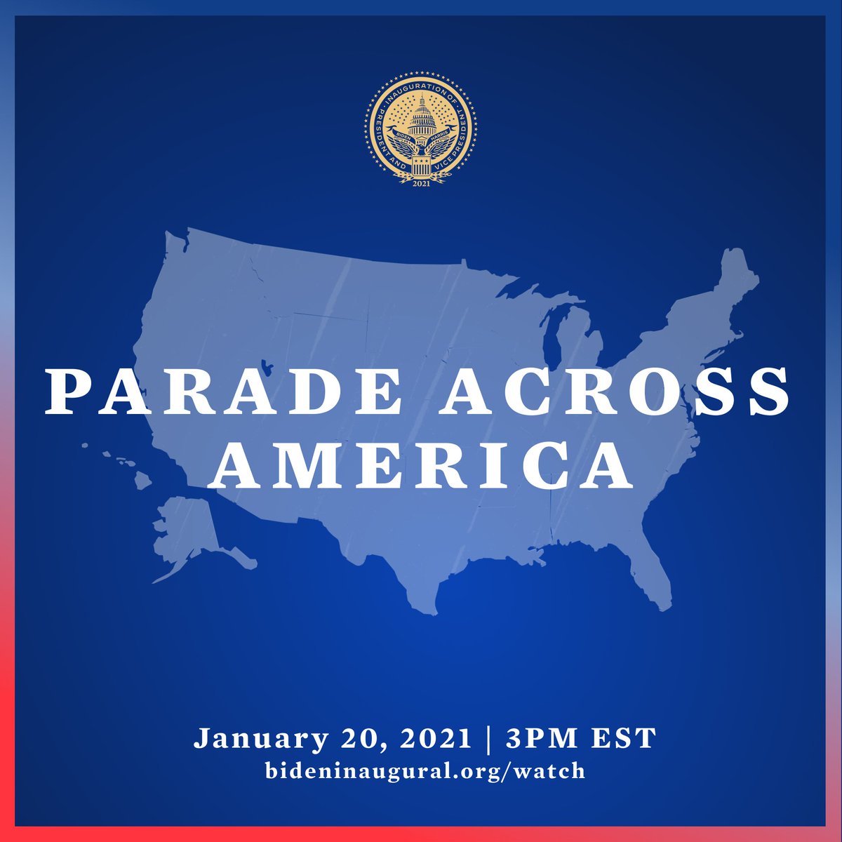 BidenInaugural's tweet photo. Americans are coming together for the historic inauguration of @JoeBiden and @KamalaHarris.

Don't miss it.

https://t.co/32suUJYO1f https://t.co/q0YylL57pf