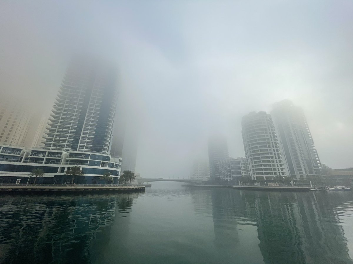 Another day, another fog situation in Dubai