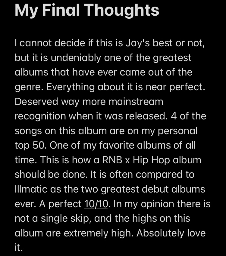 My Final Thoughts. Thanks for reading. Retweets would be greatly appreciated.